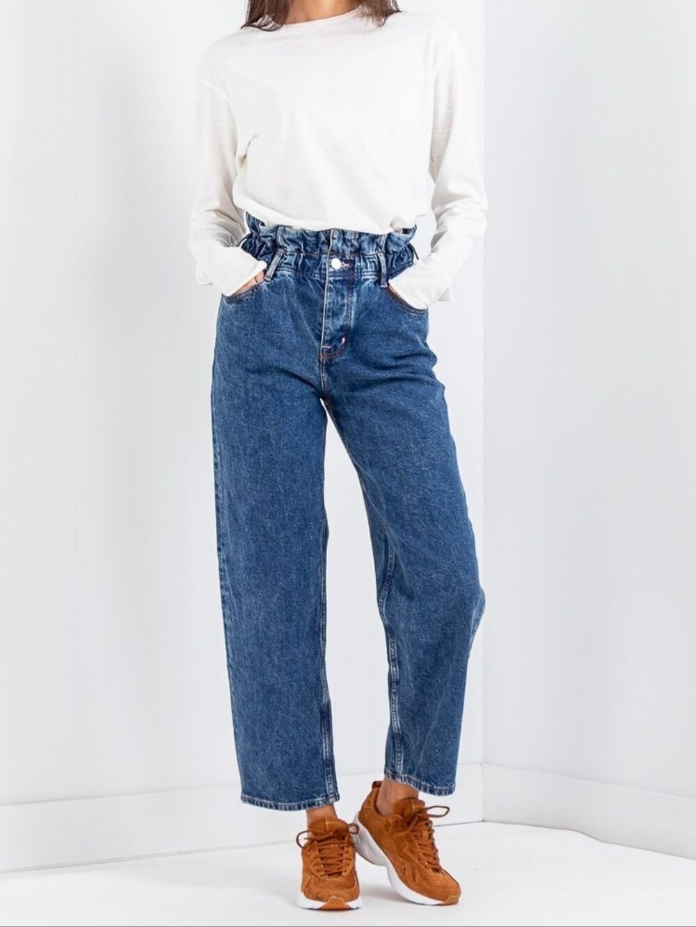 Scotch & Soda The Break Paper Bag Straight Jeans Size 25